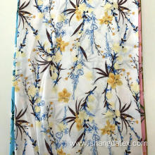 Rayon 45S Screen Print Flower Design Women Dress